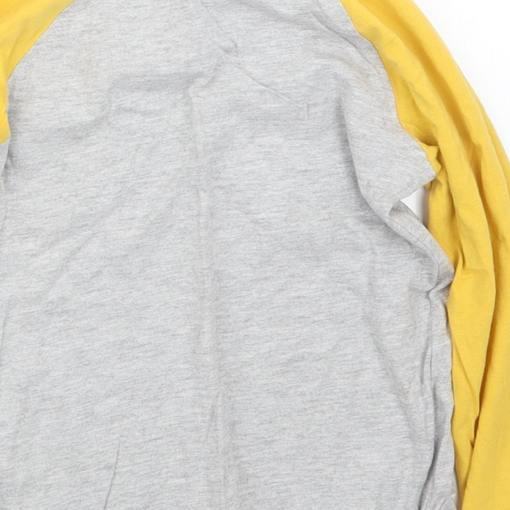 George Boys Grey   Basic T-Shirt Size 5-6 Years
