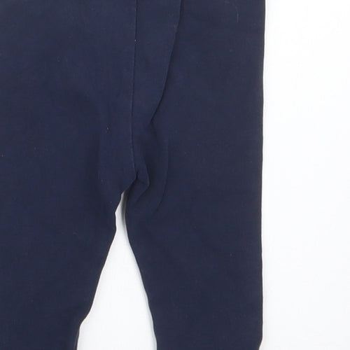 NEXT Girls Blue   Capri Trousers Size 6-9 Months