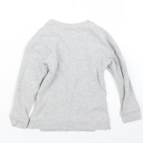 George Boys Grey   Pullover Jumper Size 5-6 Years