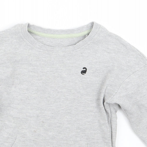 George Boys Grey   Pullover Jumper Size 5-6 Years