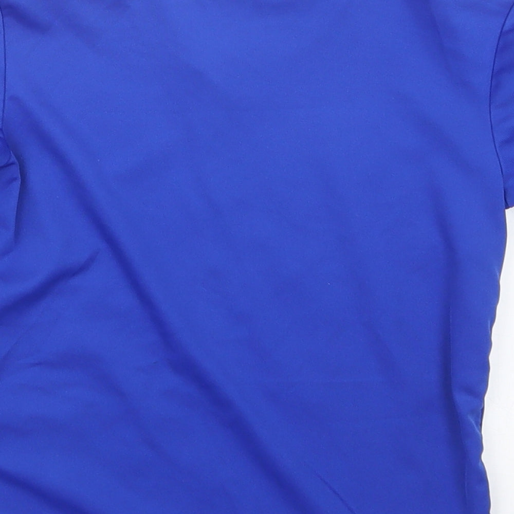 adidas Boys Blue   Basic T-Shirt Size 4-5 Years  - Leicester City FC