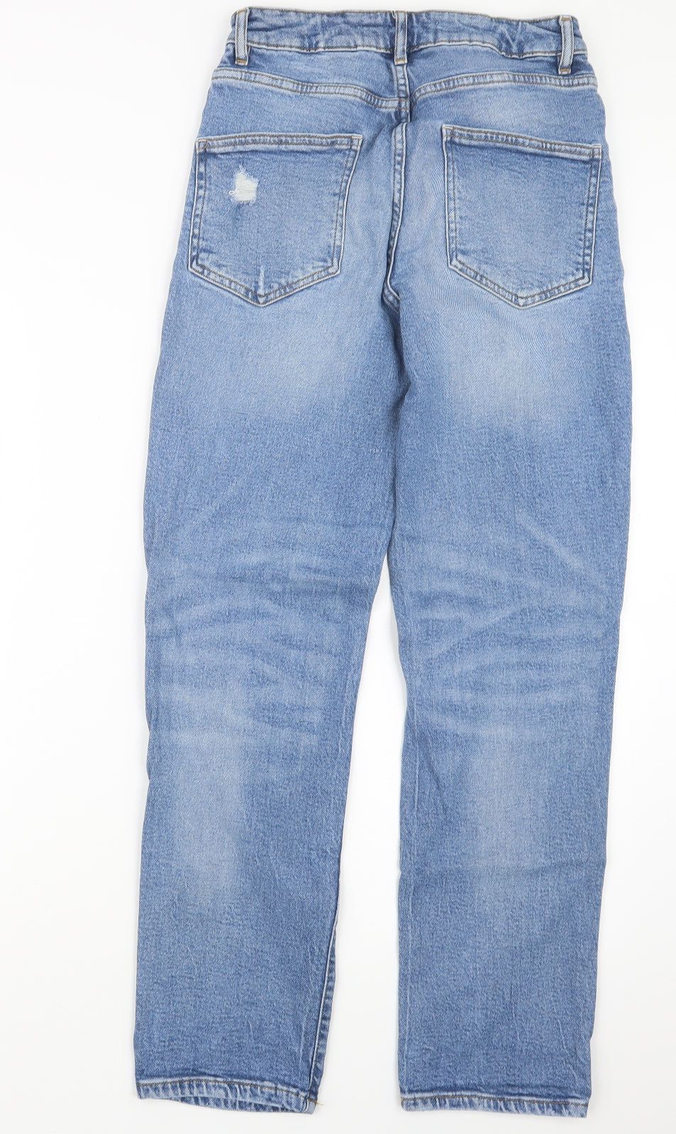 NEXT Womens Blue  Denim Boyfriend Jeans Size 8 L28 in