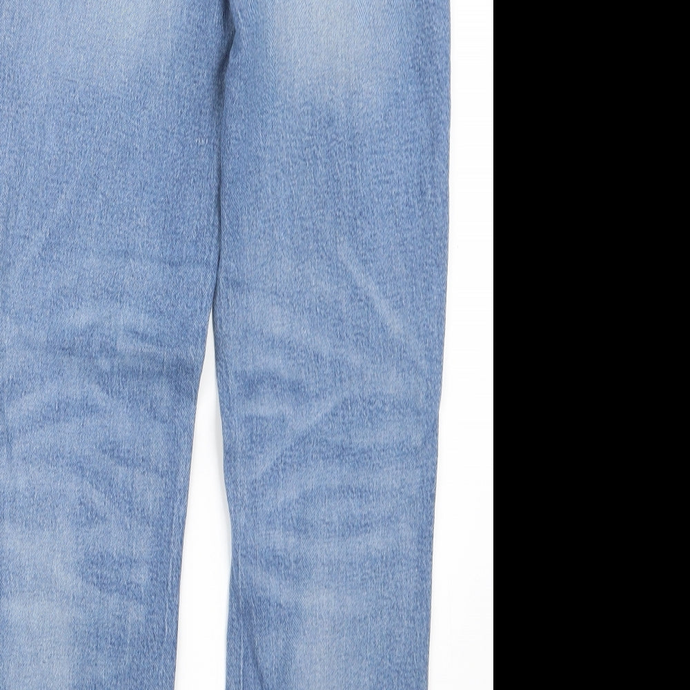 NEXT Womens Blue  Denim Boyfriend Jeans Size 8 L28 in
