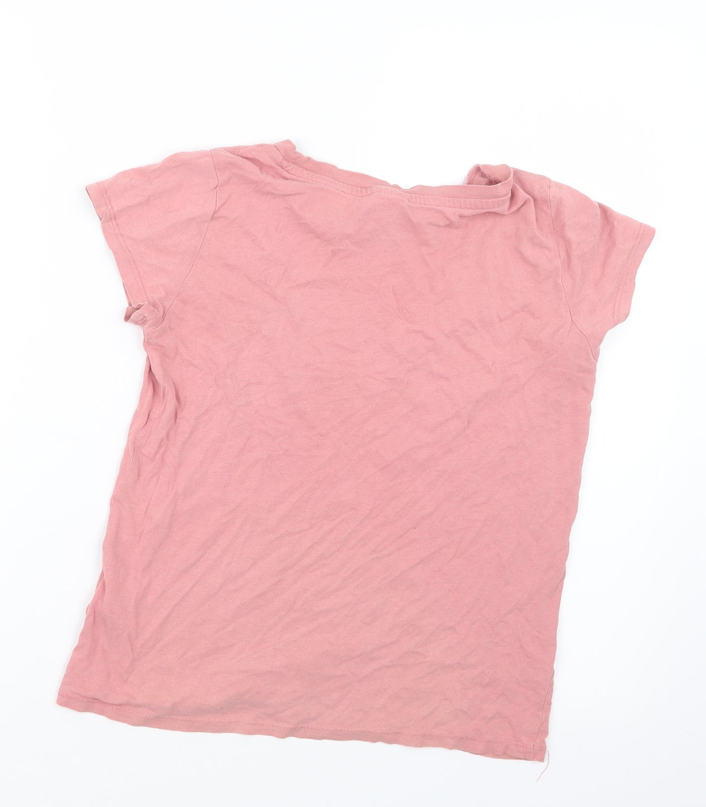 Divided by H&M Womens Pink   Basic T-Shirt Size XS