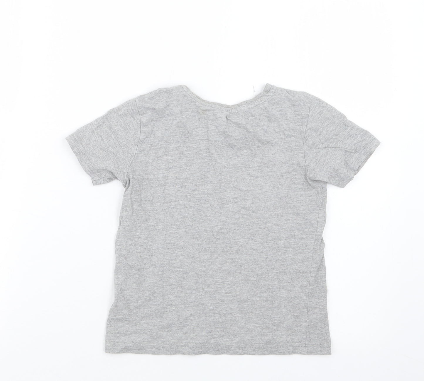George Boys Grey   Basic T-Shirt Size 5-6 Years