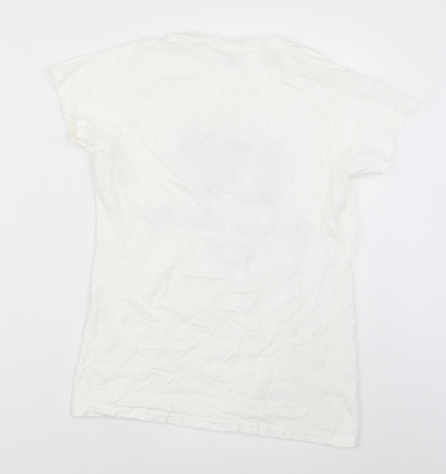 Gildan Womens White   Basic T-Shirt Size M