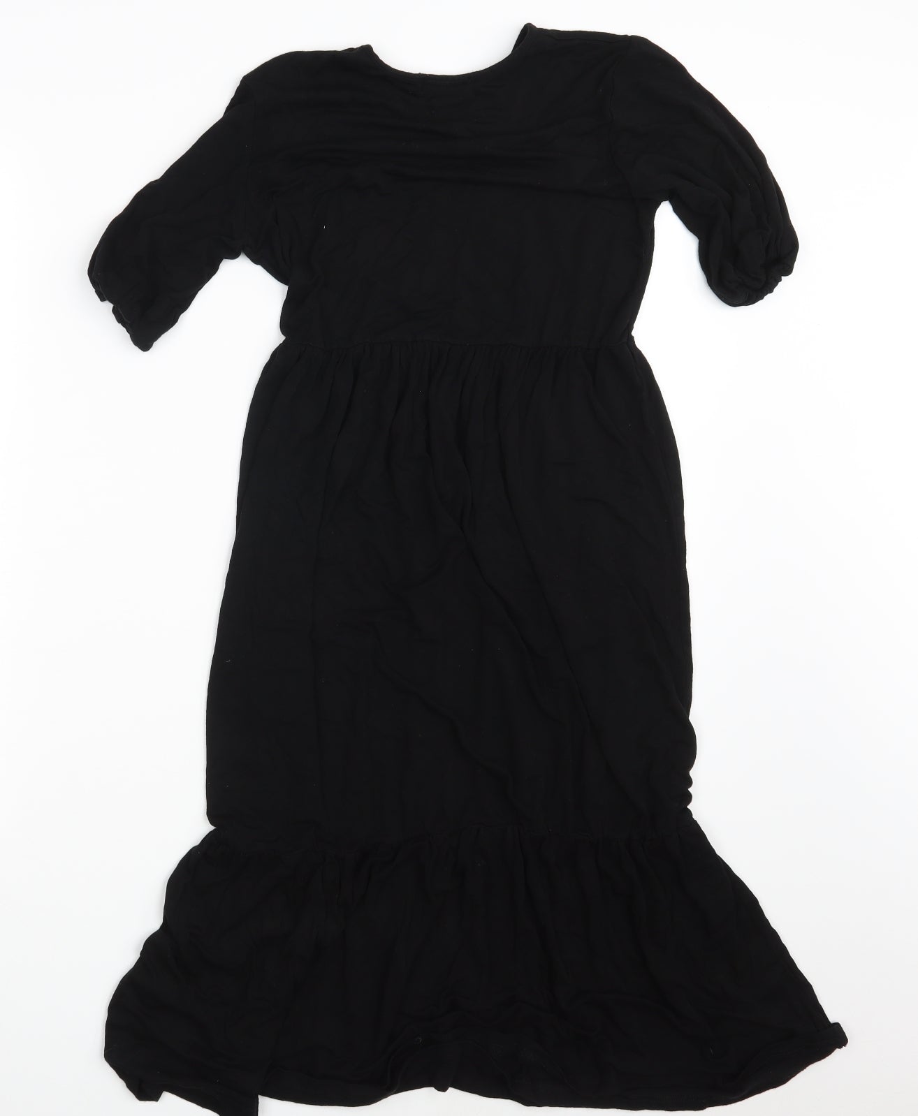 Boohoo Womens Black   T-Shirt Dress  Size 8