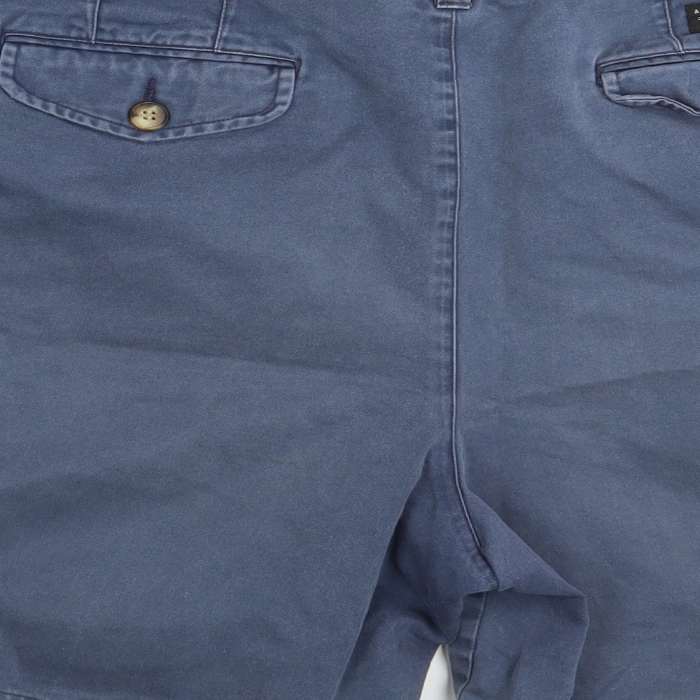 M&S Mens Blue  Denim Chino Shorts Size 38 in