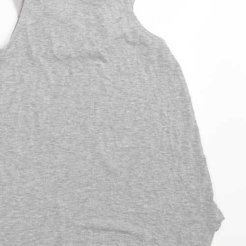 M&S Girls Grey   Basic Tank Size 10 Years