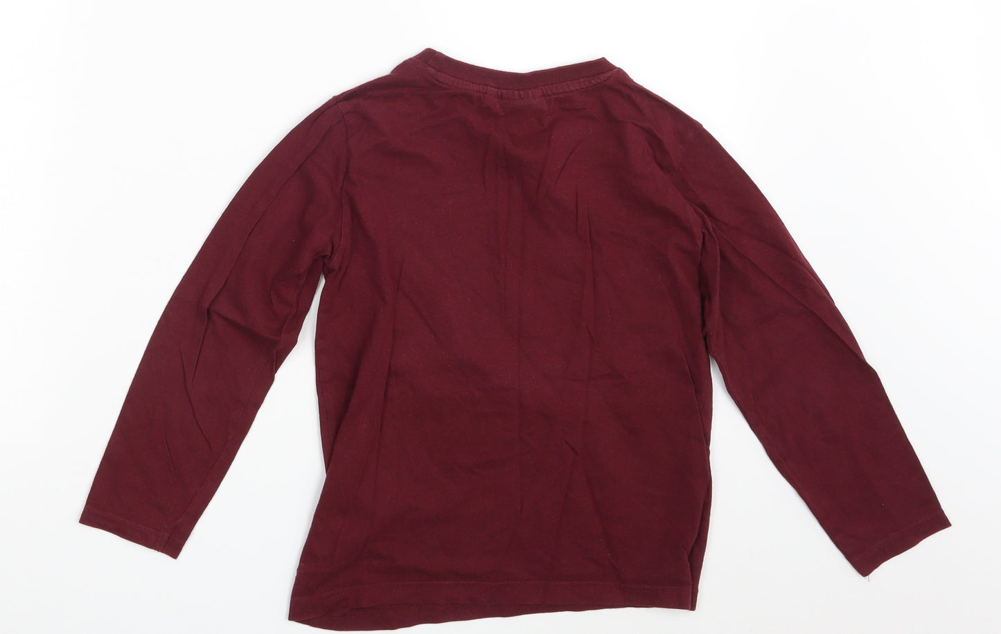 Primark Boys Purple   Basic T-Shirt Size 7-8 Years  - Harry Potter