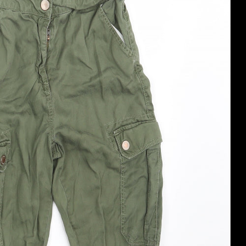 NEXT Boys Green   Cargo Trousers Size 9 Months