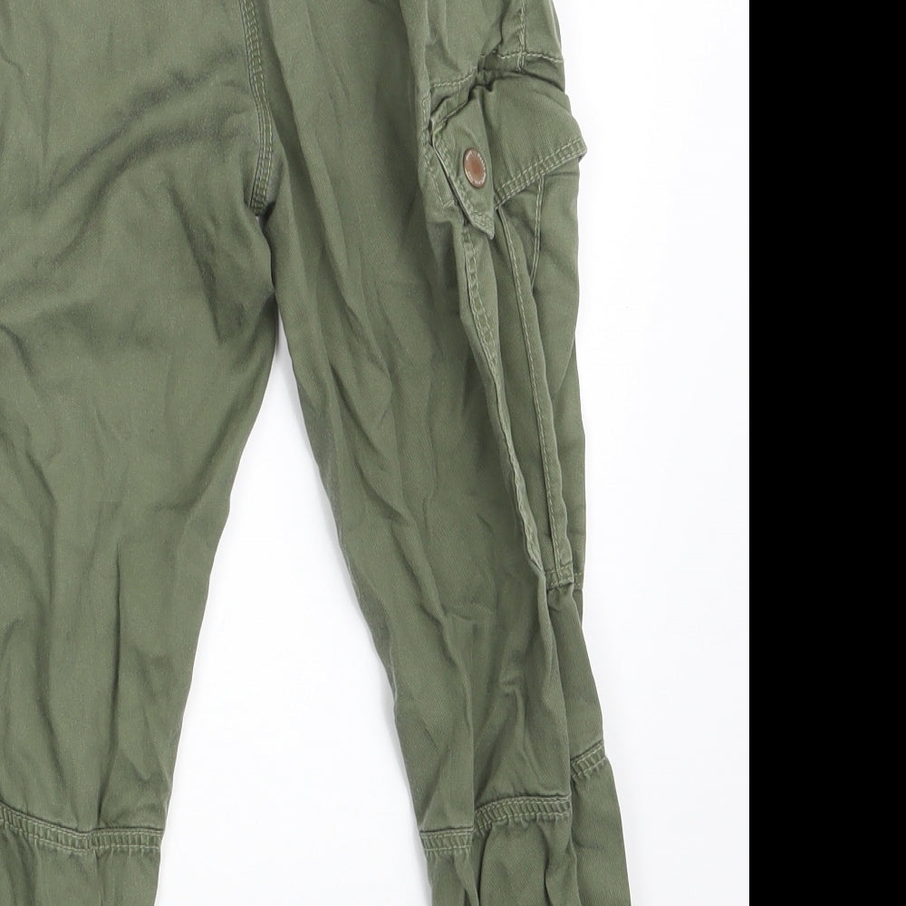 NEXT Boys Green   Cargo Trousers Size 9 Months