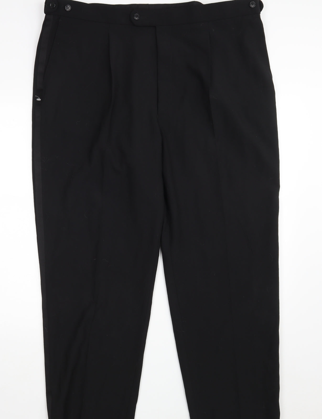 Burton Mens Black   Dress Pants Trousers Size 44 in L31 in