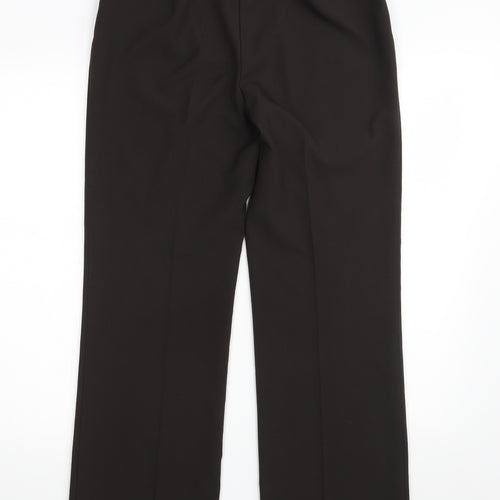 M&S Womens Black   Dress Pants Trousers Size 10 L30 in