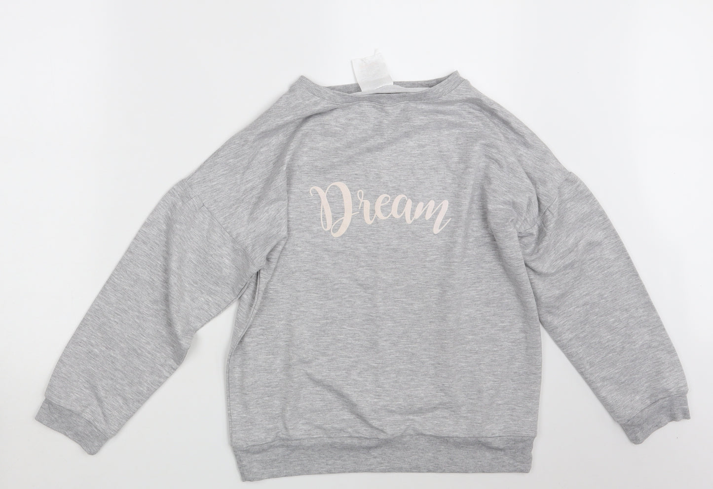 Avenue Womens Grey   Pullover Sweatshirt Size S  - Dream