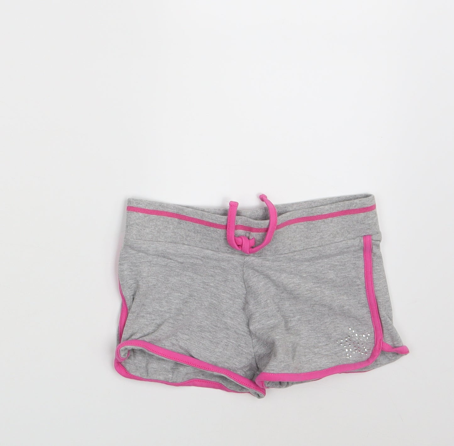 Matalan Girls Grey   Hot Pants Shorts Size 8-9 Years