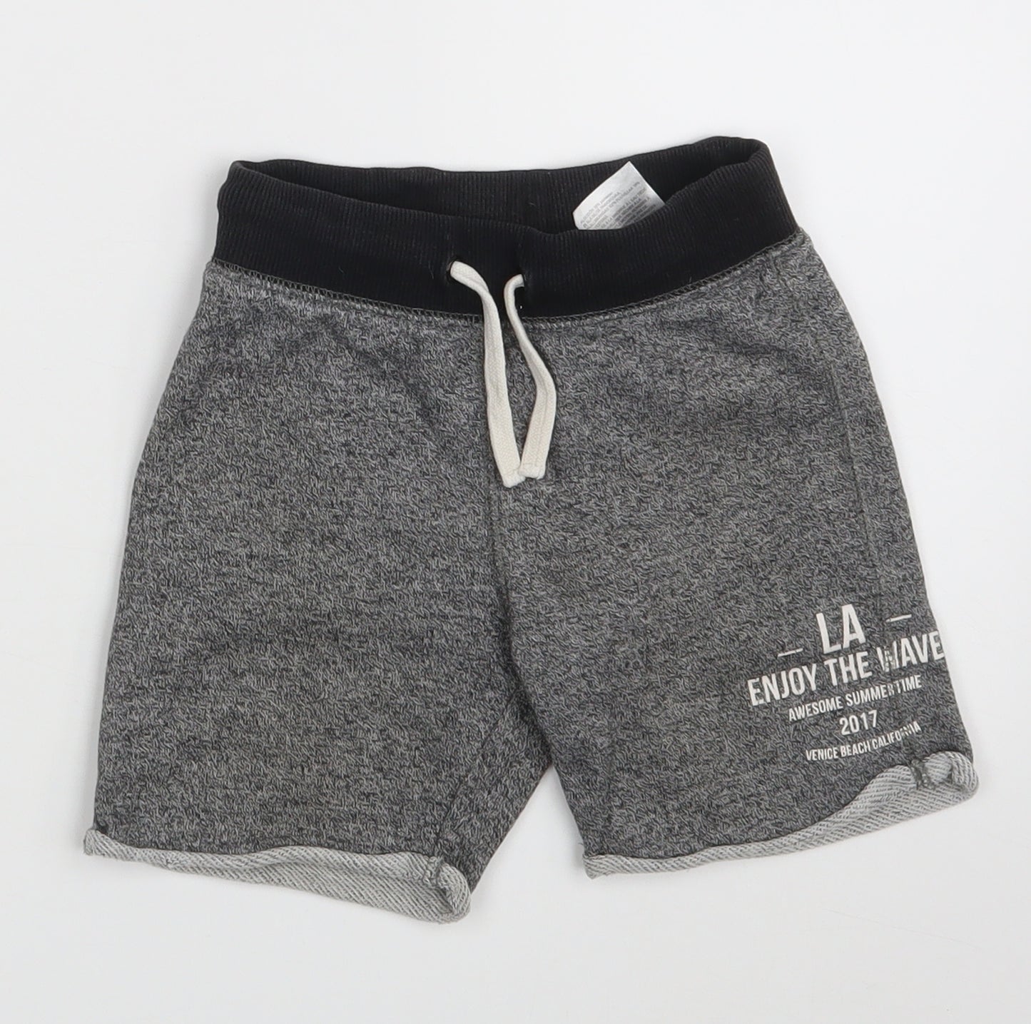 H&M Girls Grey   Sweat Shorts Size 3-4 Years