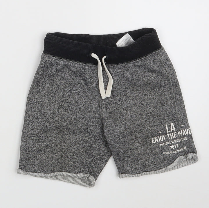 H&M Girls Grey   Sweat Shorts Size 3-4 Years