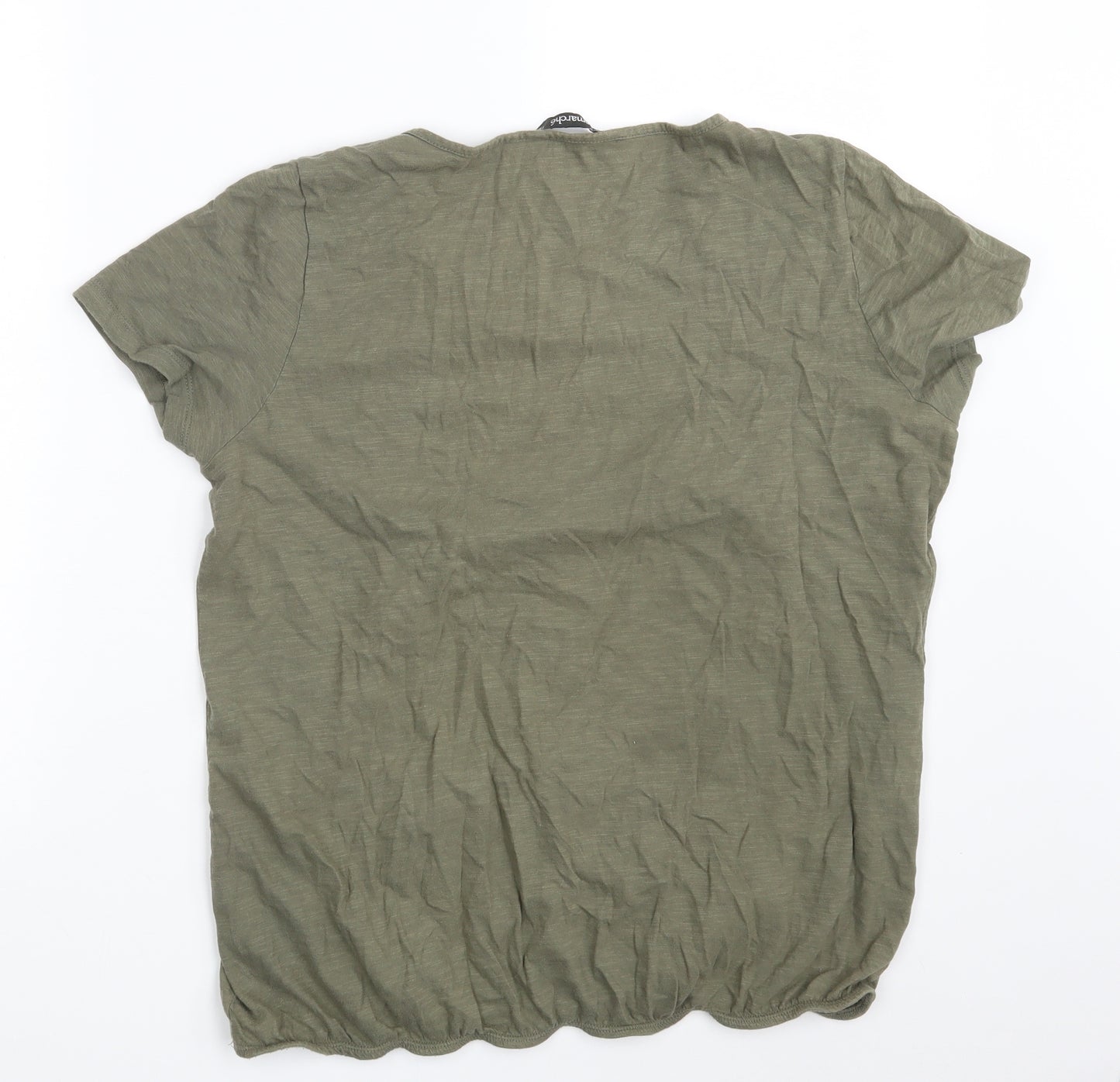 Bonmarché Womens Green   Basic T-Shirt Size 14