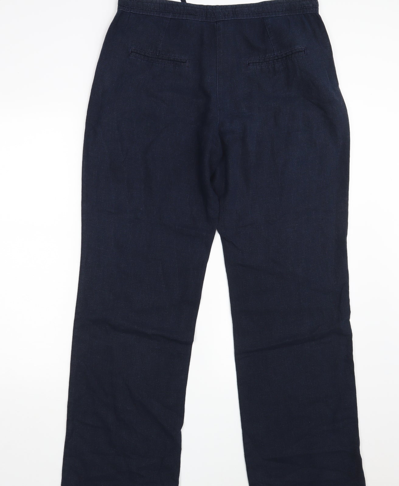 NEXT Womens Blue   Bloomer Trousers Size 12 L33 in