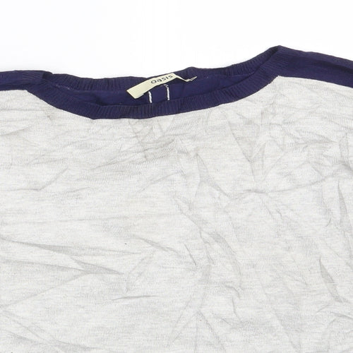 Oasis Womens Grey   Pullover Sweatshirt Size XS