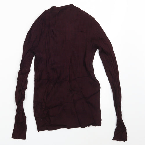New Look Womens Purple   Pullover Sweatshirt Size 8
