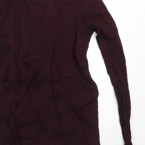 New Look Womens Purple   Pullover Sweatshirt Size 8