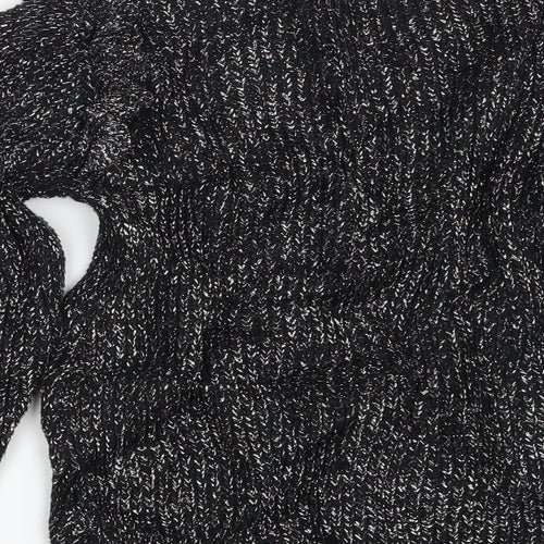 M&S Girls Black   Pullover Jumper Size 12-13 Years