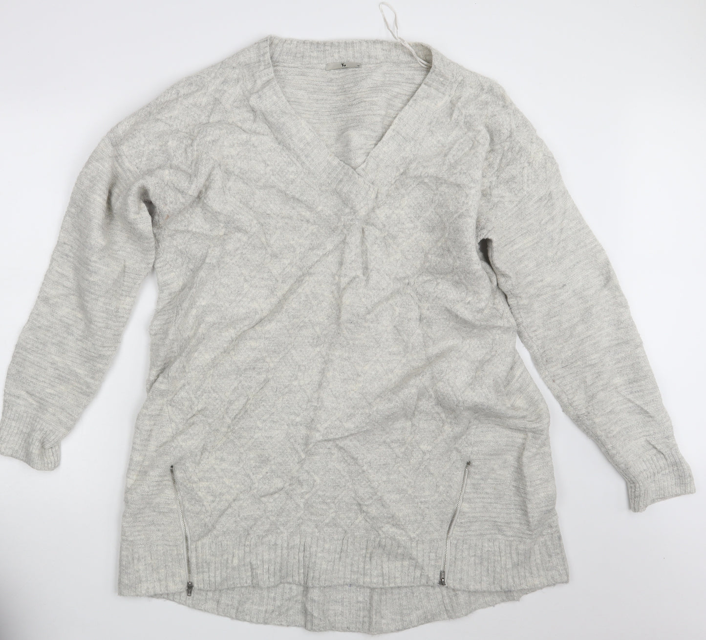 TU Womens Beige   Pullover Jumper Size 18