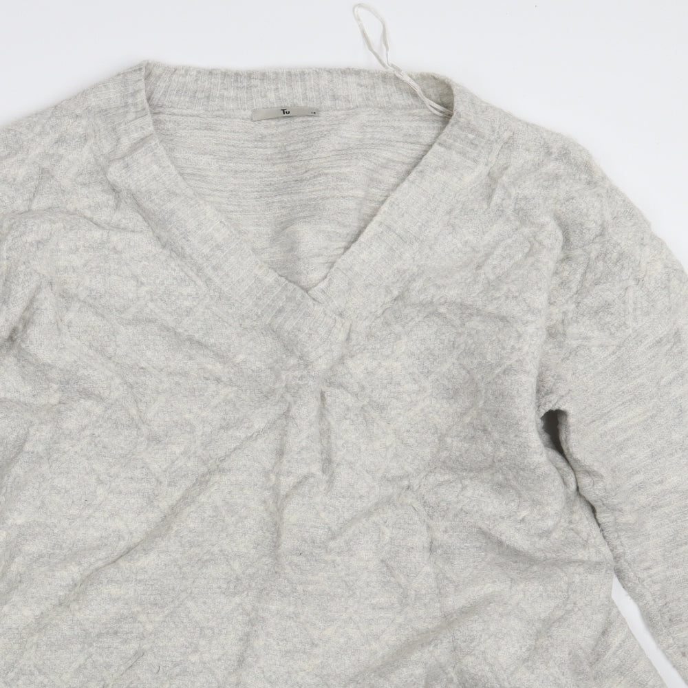 TU Womens Beige   Pullover Jumper Size 18