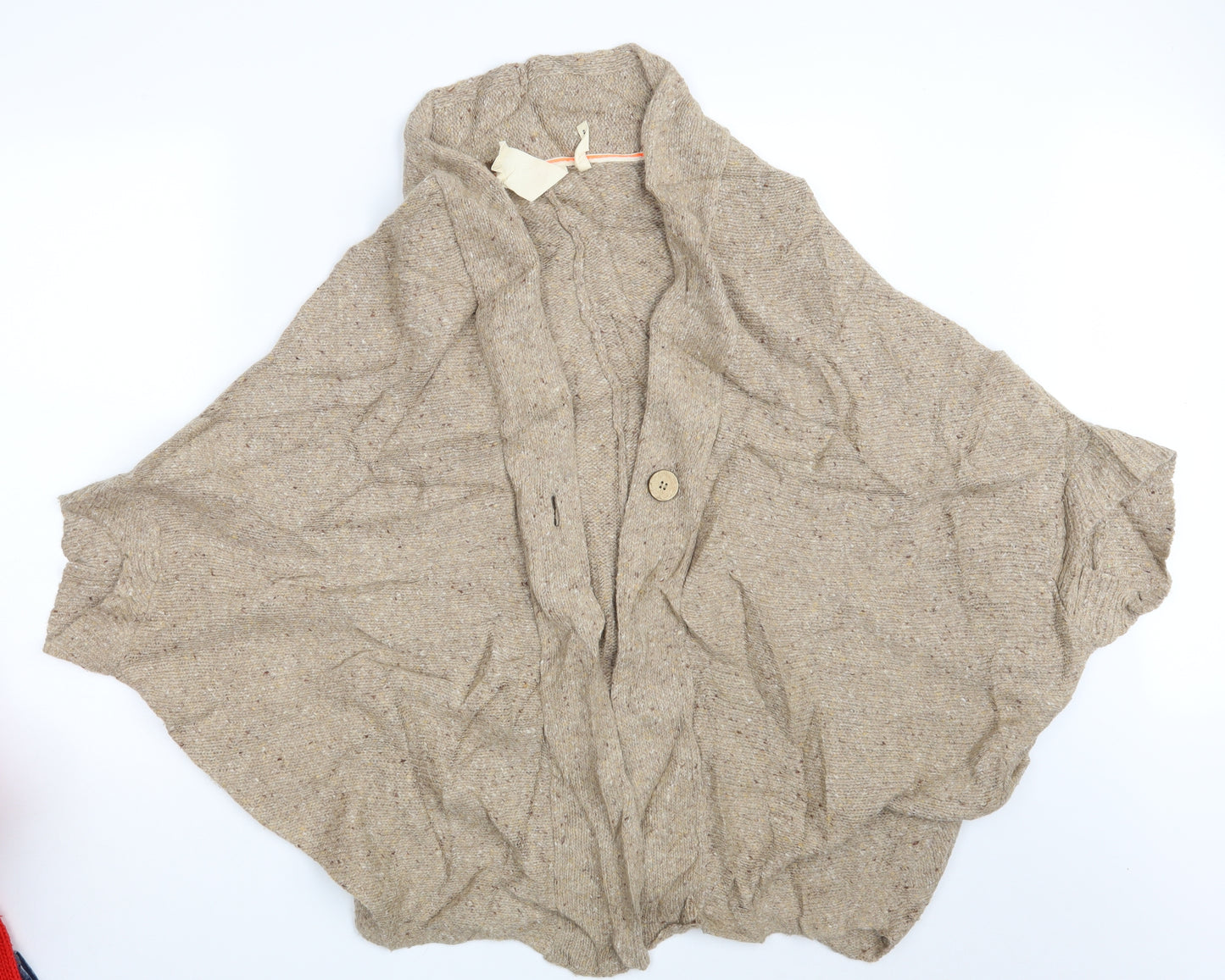 White Stuff Womens Brown   Wrap Jumper Size M