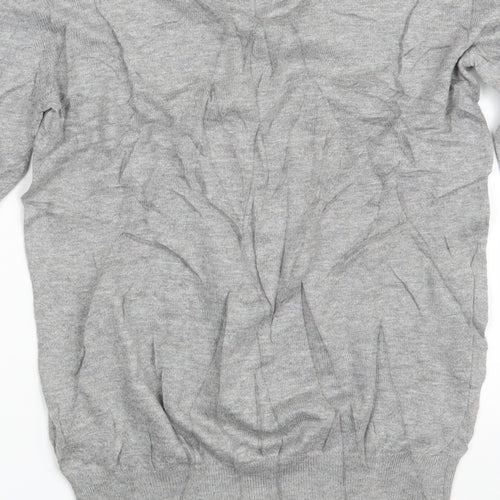 NEXT Womens Grey   Pullover Sweatshirt Size 6  - Seasonal Christmas Festive Holiday
