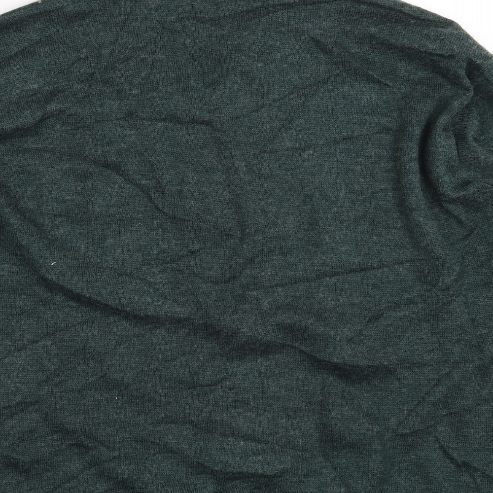 EWM Mens Green Argyle/Diamond  Pullover Jumper Size XL