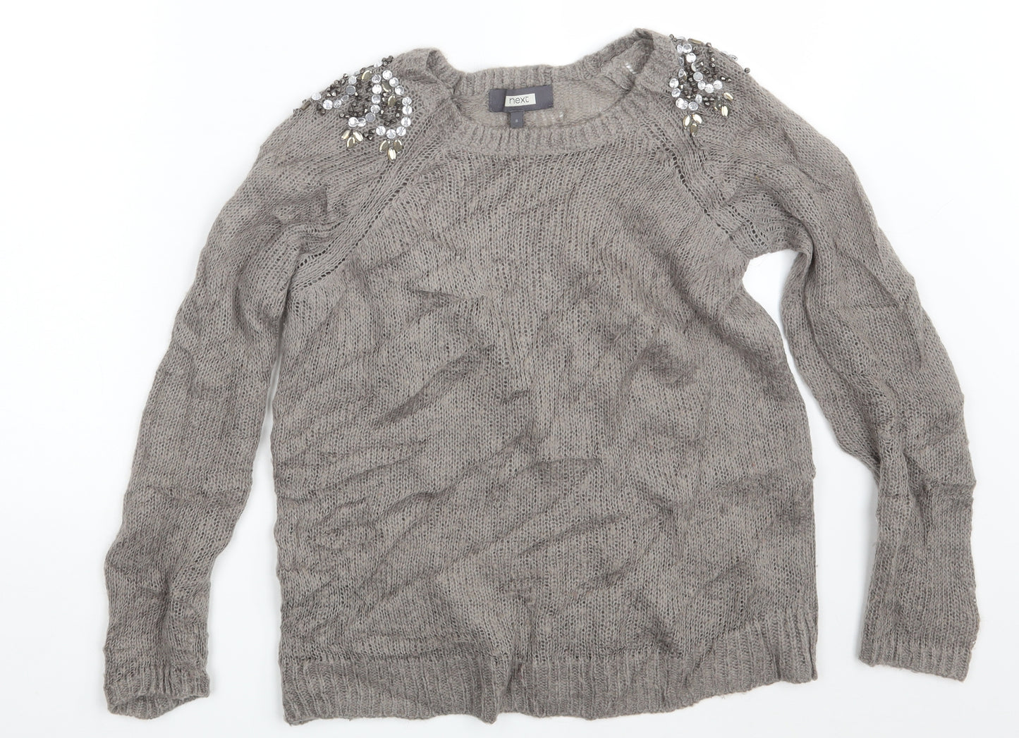NEXT Womens Beige   Pullover Jumper Size 8