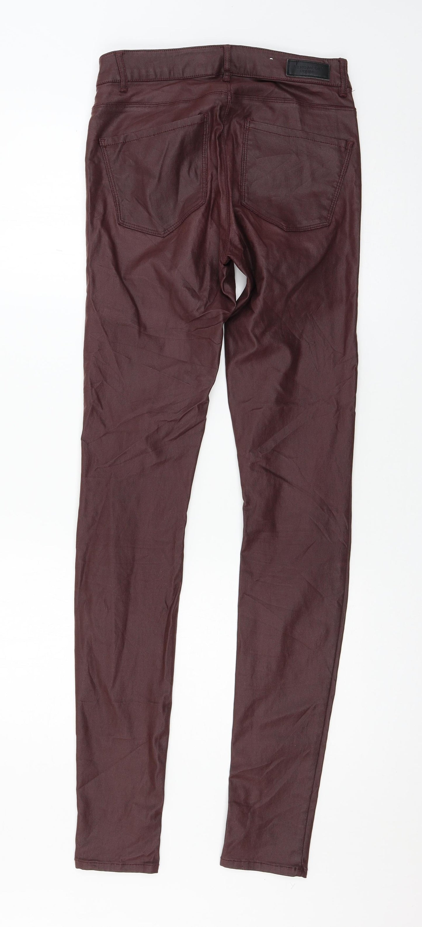 VERO MODA Womens Purple   Skinny Jeans Size S L34 in