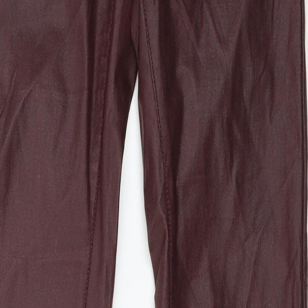 VERO MODA Womens Purple   Skinny Jeans Size S L34 in