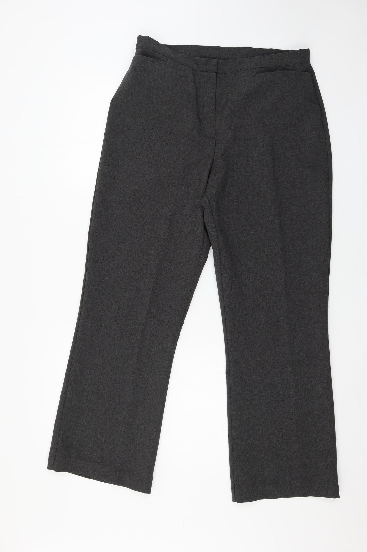 BHS Womens Grey   Trousers  Size 16 L27 in