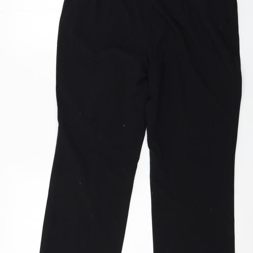 Marks and Spencer Womens Black   Trousers  Size 14 L26 in