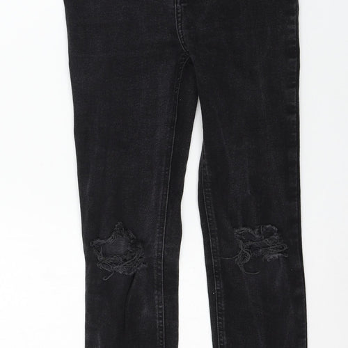 New Look Womens Black  Denim Skinny Jeans Size 8 L26 in
