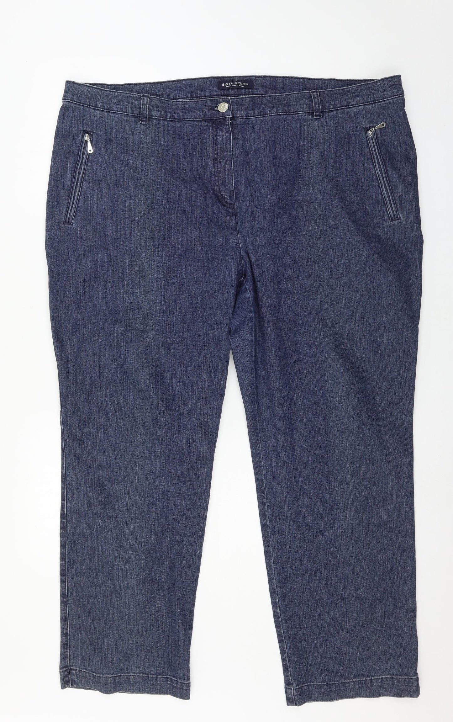 C&A Womens Blue  Denim Skinny Jeans Size 26 L28 in