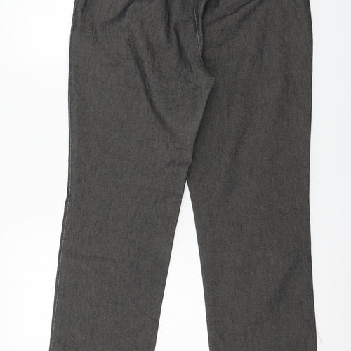 Preworn Womens Grey   Trousers  Size 12 L30 in