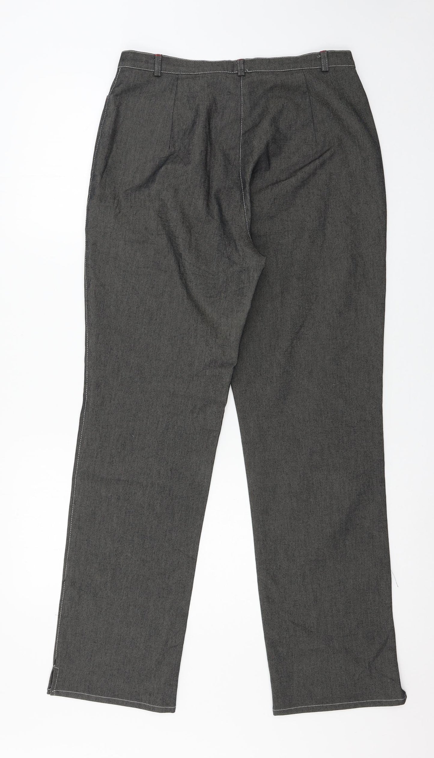 Preworn Womens Grey   Trousers  Size 12 L30 in