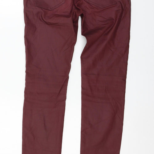 Christine Womens Purple  Denim Skinny Jeans Size 8 L30 in