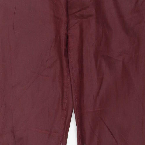 Christine Womens Purple  Denim Skinny Jeans Size 8 L30 in