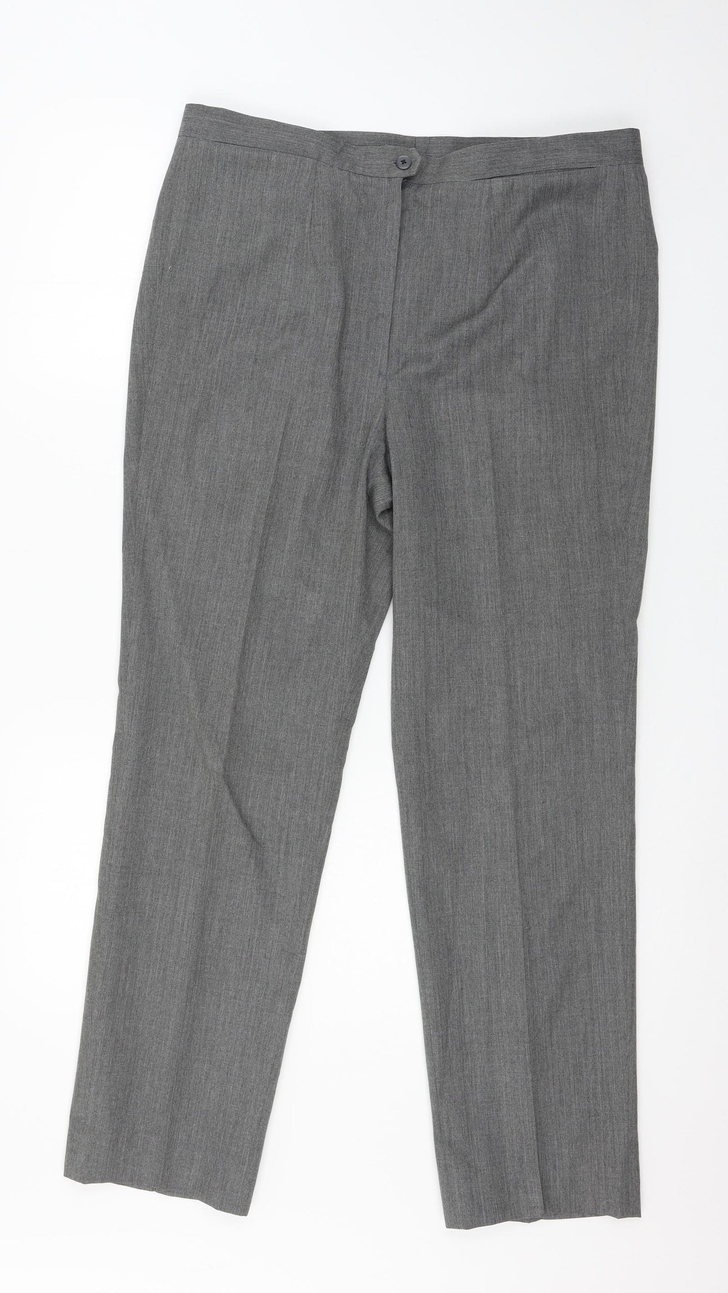 Preworn Womens Grey   Trousers  Size 36 in L28 in