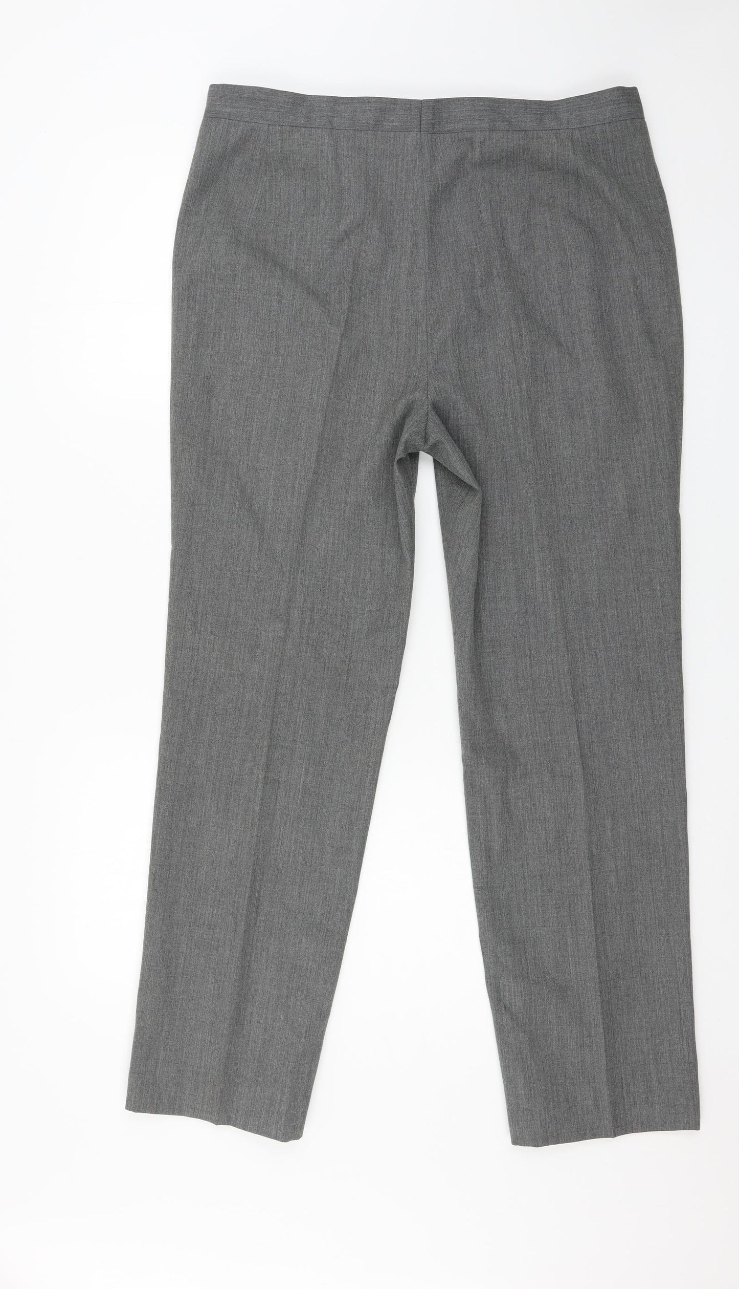 Preworn Womens Grey   Trousers  Size 36 in L28 in