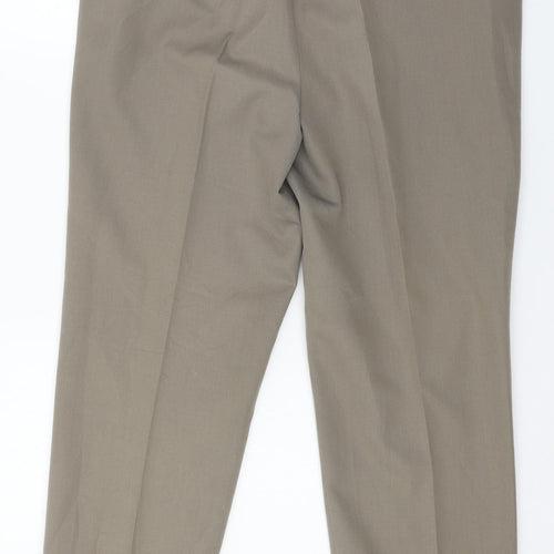 Preworn Womens Brown   Trousers  Size 34 in L29 in