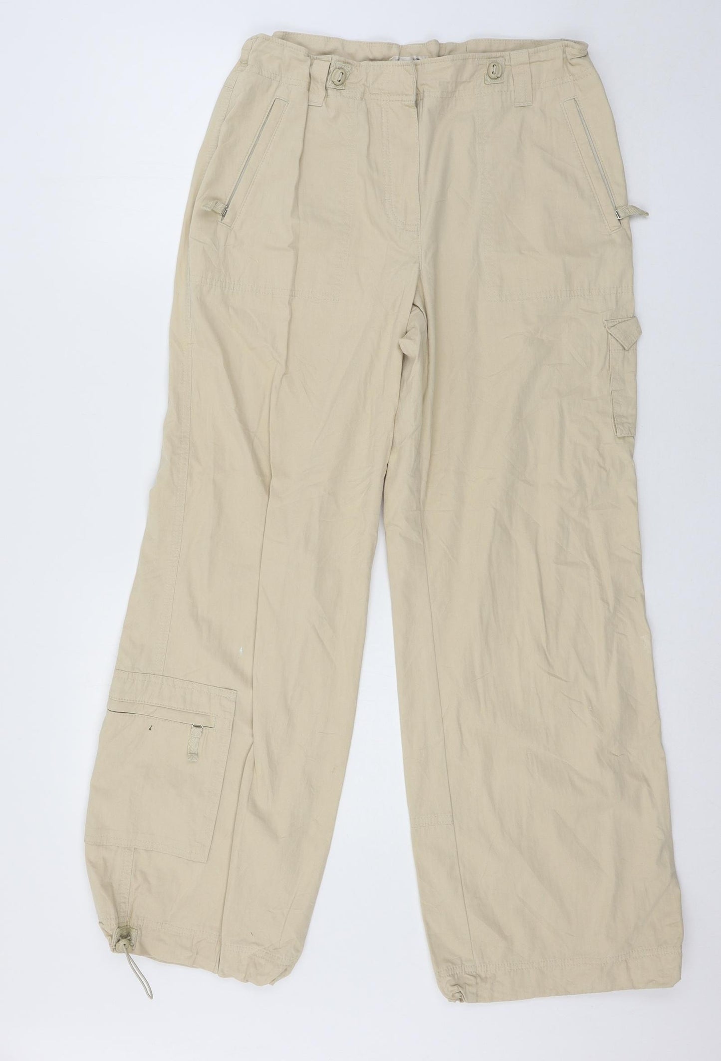 Preworn Womens Beige   Trousers  Size M L29 in