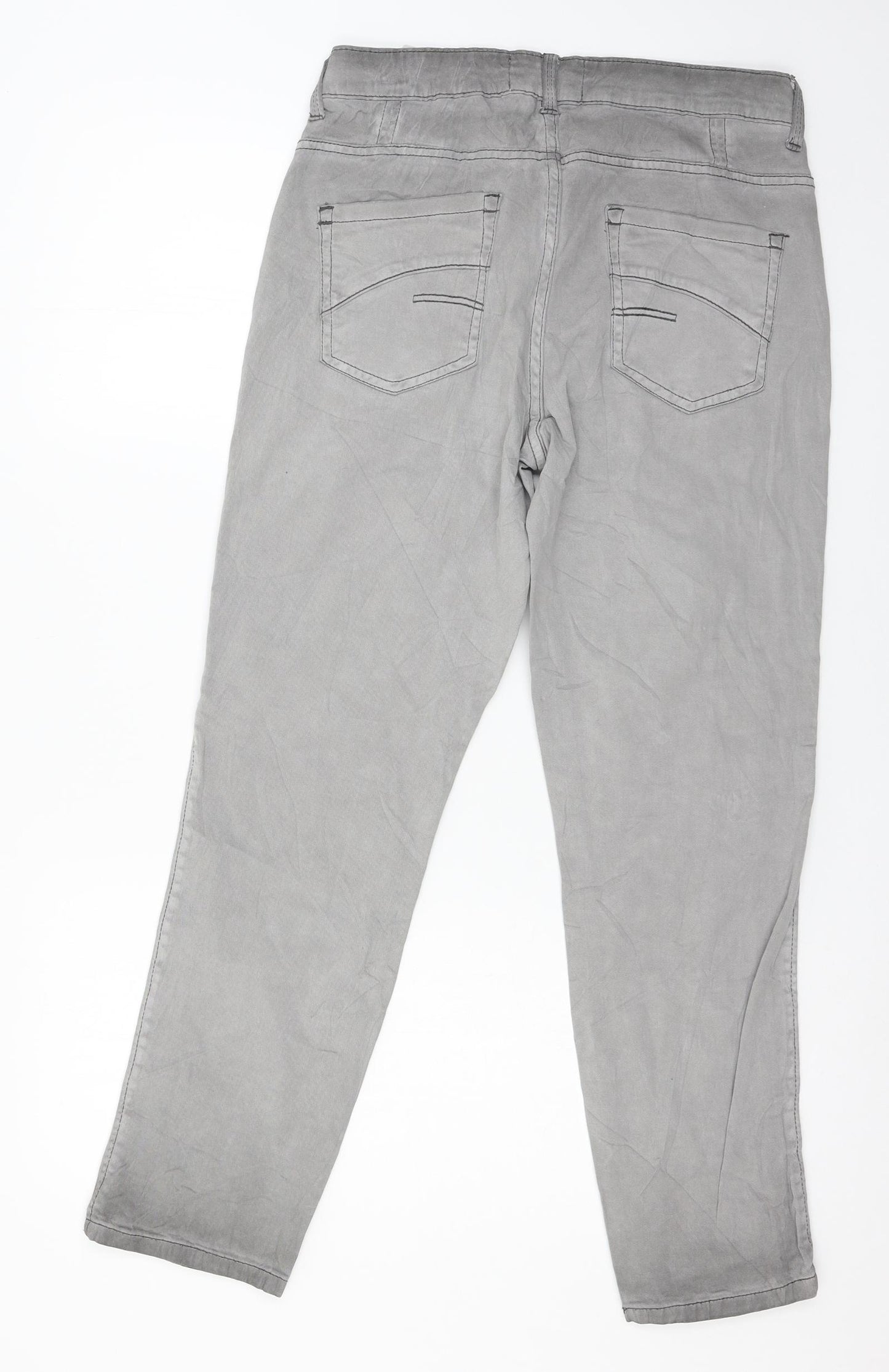 Cecil Womens Grey  Denim Skinny Jeans Size 28 in L28 in
