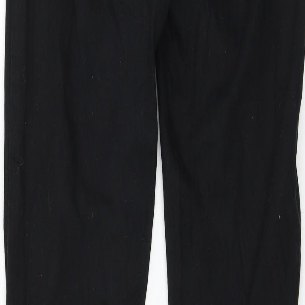 Pieces Womens Black  Denim Straight Jeans Size S L29 in
